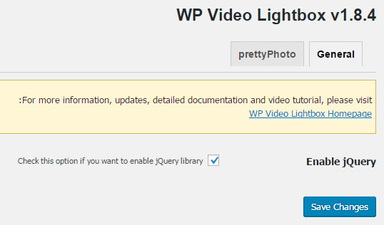 افزونه WP Video Lightbox