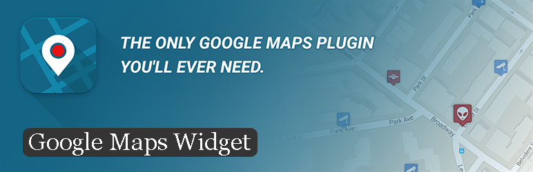 افزونه Google Maps Widget