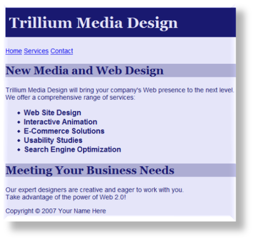 trillium media design
